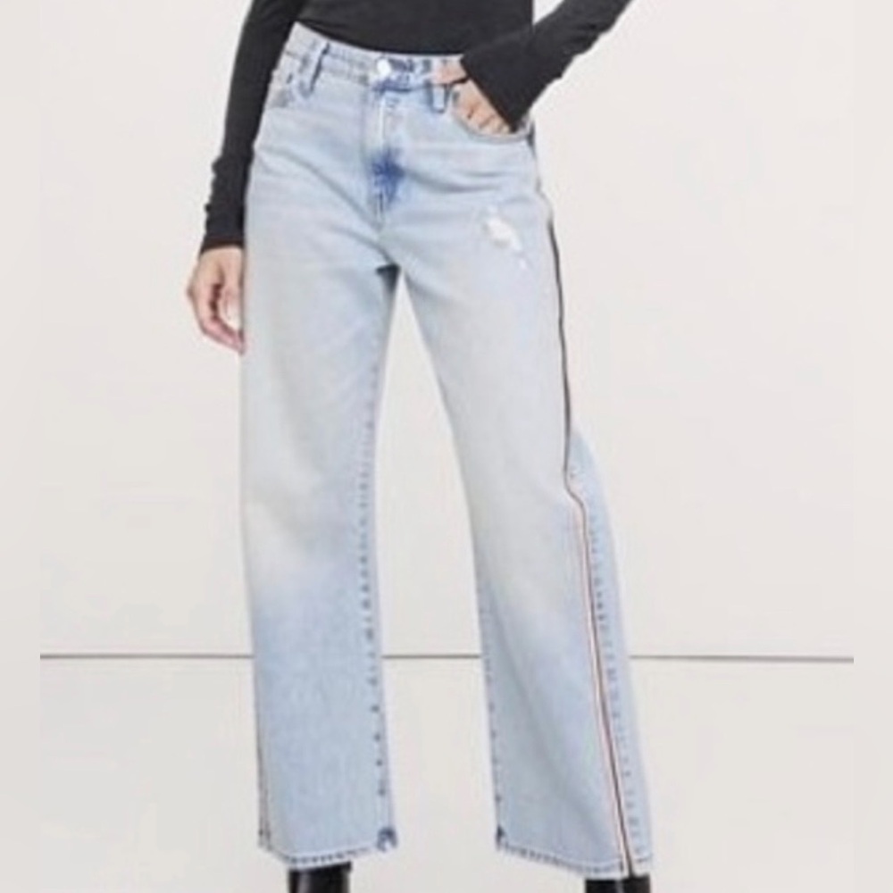 Siwy side zipper jeans